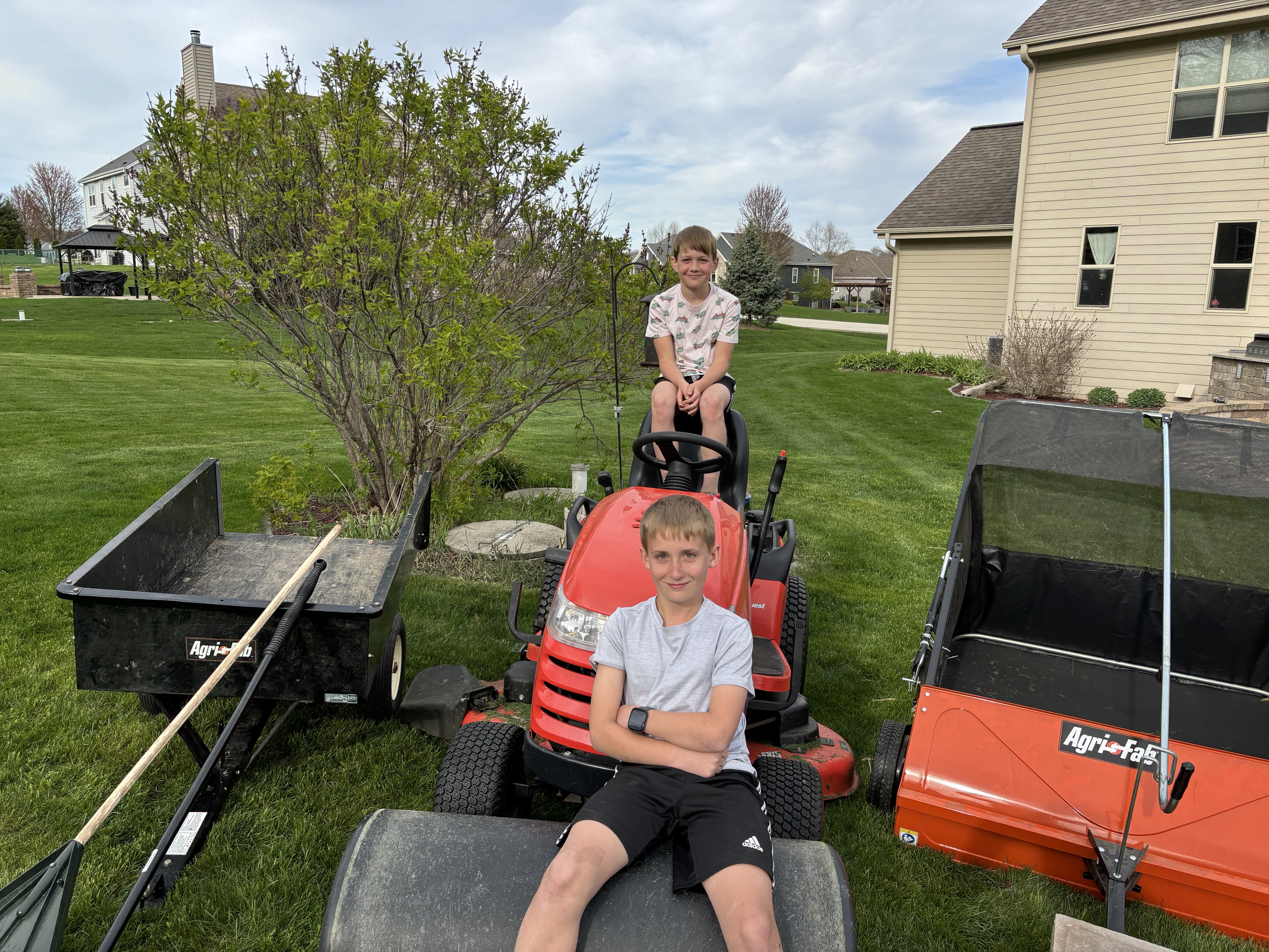 The Lawn Legend Bros team